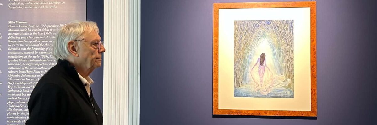 VISIONI Milo Manara nel Labirinto, apre la mostra al Labirinto della Masone
